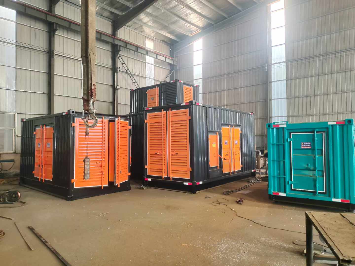广宁500kw柴油发电机组可以带动多少功率设备？